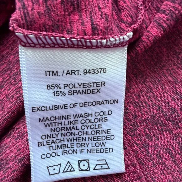 Kirkland Signature Sz M Athletic Pullover Quarter Zip - Picture 9 of 9